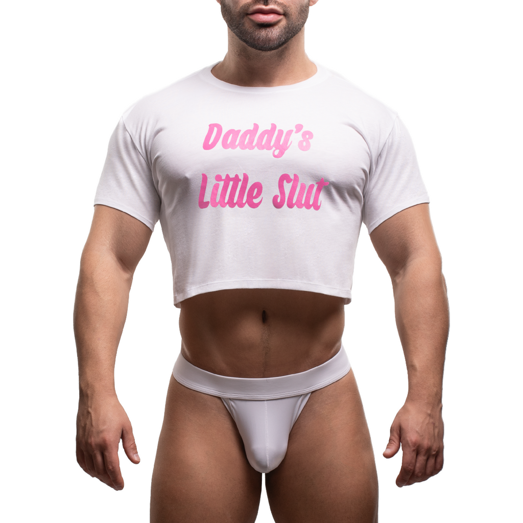 Daddy's Little Slut Crop Top